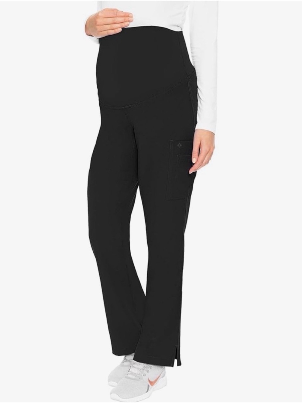 2 sets of Med Couture Maternity Scrub Pants for Women